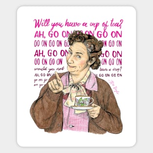 Mrs. Doyle -  Will You Have a Cup of Tea? Magnet